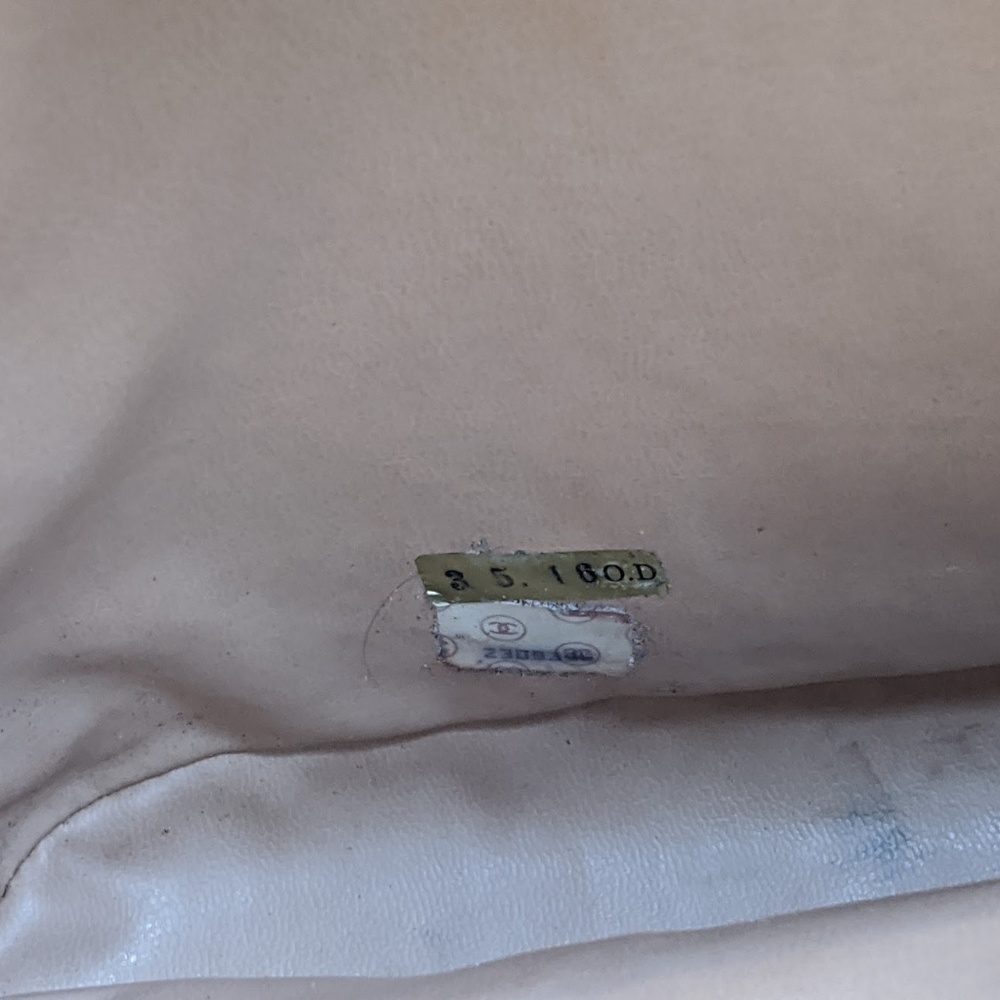 SOLD Chanel Gold Circle Lock Vintage Backpack - Picture 6 of 7